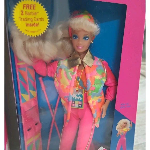 NEW IN BOXES VTG 1991 Ski Fun Barbie & Midge Dolls Mattel #7511 After Sky Party - Picture 3 of 15